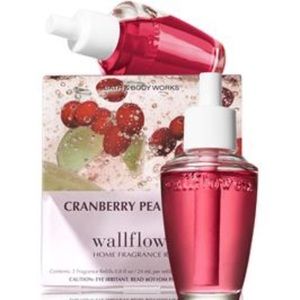 Frosted Cranberry Wallflower Set